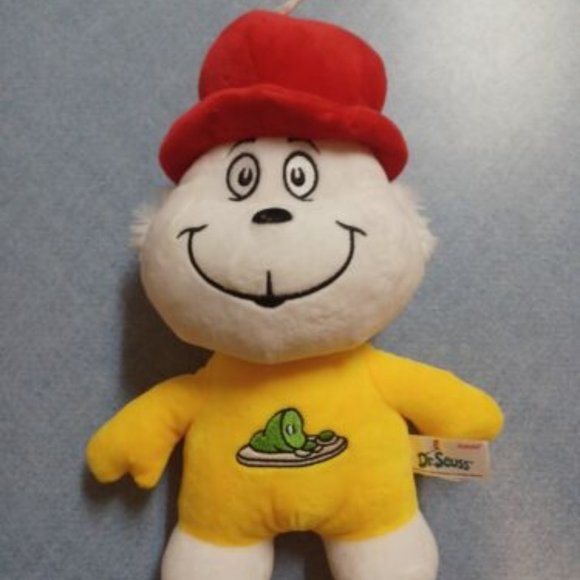 Toys Sam I Am Plush Stuffed Animal Toy 11 Dr Seuss Green Eggs And Ham